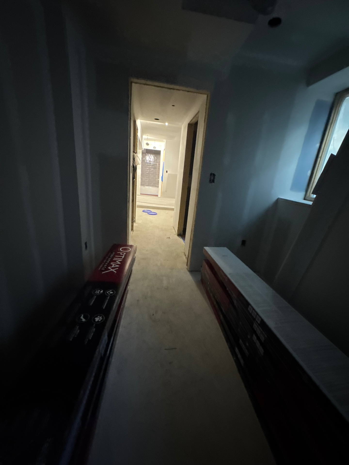 Hallway Paint & Finish before